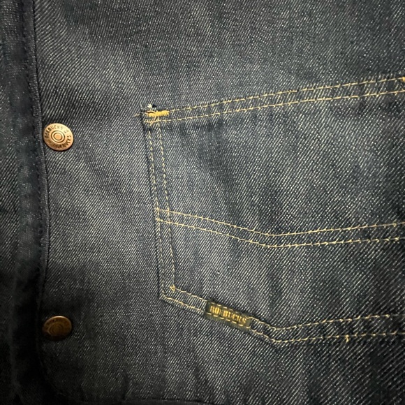 Vintage Sears Robucks Jean Vest - Picture 3 of 12